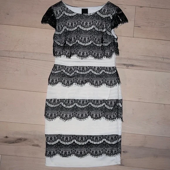 Melrose Dresses | Womens Melrose Formal Dress Size 10 | Color: Black/White | Size: 10 | Bowsy19's Closet